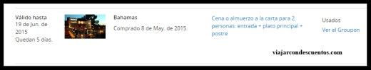compra groupon bahamas