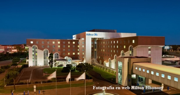 Hilton Rome vista aérea