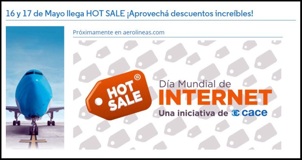 Hot sale Aerolíneas Argentinas