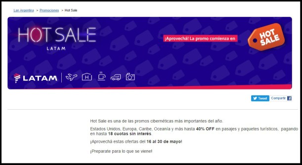 hotsale LATAM